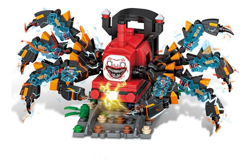 506pcs Hell Charles Little Train Spider 3 Brinquedos De