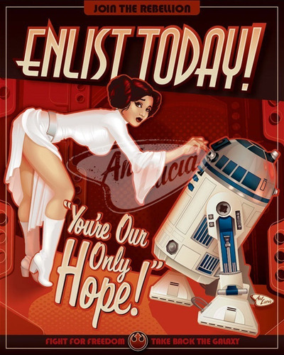 Archivo Stl Impresión 3d - Star Wars - Princess Leia Pin Up 