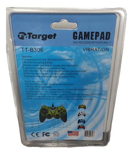 Gamepad Usb Target Tt-b306