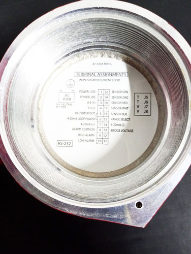 Medidor De Flujo Másico De Gas De Inserción 500 Psi Sierra