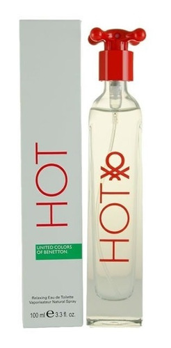 Perfume Hot By United Colors Of Benetton 100 Ml. Original