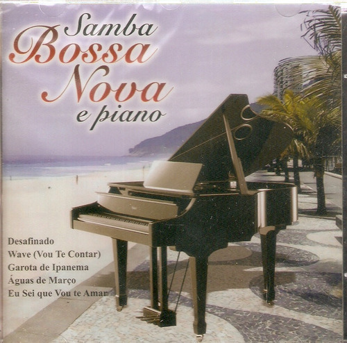 Cd Samba Bossa Nova E Piano 