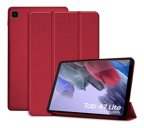 Capa Para Tablet Tab A7 Lite T220 T225 2021 Smart + Pelicula