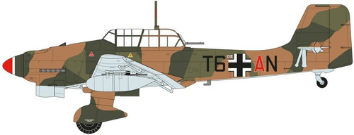 Stuka Junker Ju-87 R2/b2 Airfix 1/48