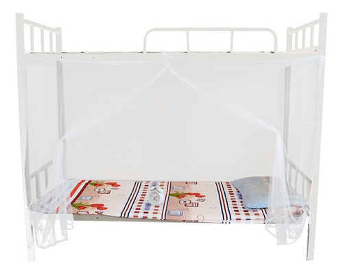 Mosquitera Con 4 Postes Esquineros, Dosel Individual, Matrim