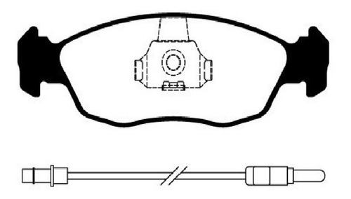 Juego Pastillas De Freno Delans Litton P/ Peogeot 306 94-95