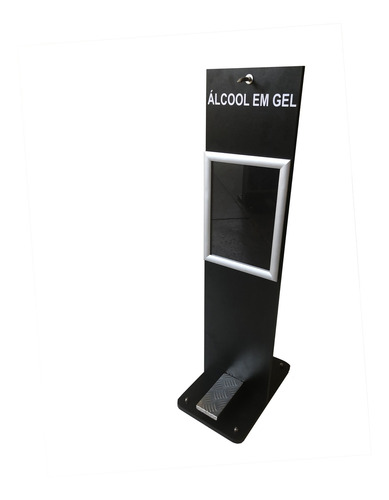Imagem 1 de 6 de Totem Álcool Em Gel Slim Auto Serviço