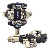 Comprar Pedales Automaticos Mtb + Calas Trabas Mti Compatible Shiman