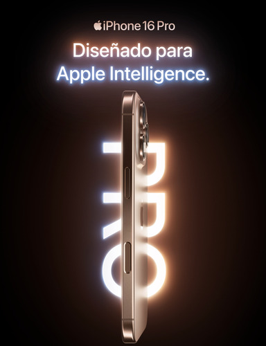 Apple iPhone 16 Pro (128 GB) - Titanio del desierto - Excelente (Reacondicionado)