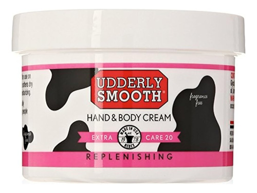 Udderly Smooth Extra Care Cream Con 20% De Urea, Reposición,