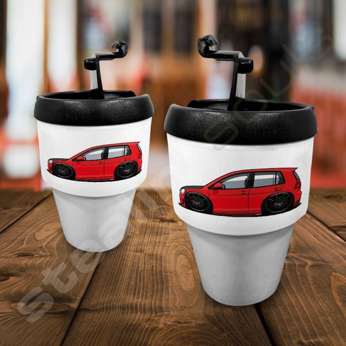 Vaso Termico Café | Volkswagen #0015 | Gti Gli Kombi Beetle