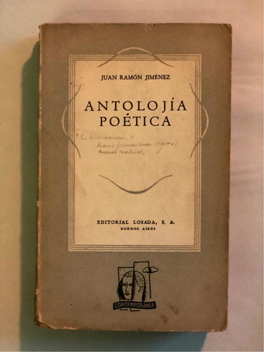 Antolojía Poética = Juan Ramón Jiménez
