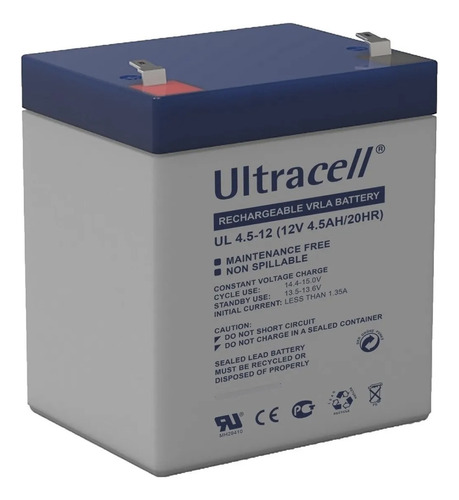 Batería Ups 12v 4.5a Ultracell