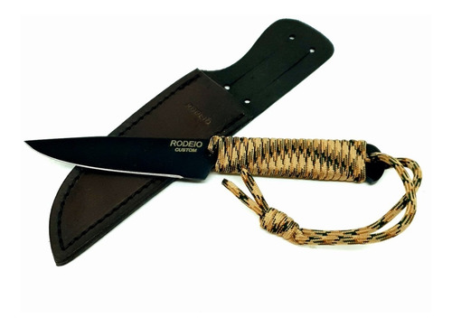 Imagem 7 de 10 de Faca Cutelaria Elmo Bushcraft Fr1 Aço Carbono Nova Original