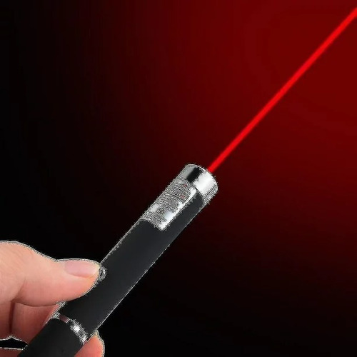 Puntero Laser En Color Rojo Largas Distancias Que Apunta