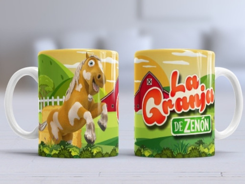 Plantilla Para Taza 2 La Granja De Zenon