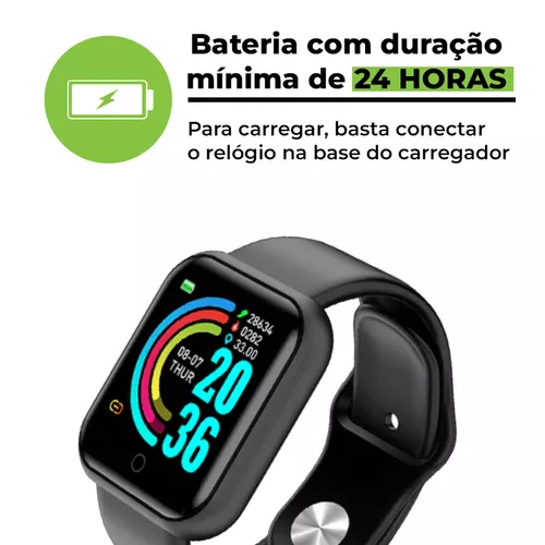 Como CONECTAR e CONFIGURAR Smartwatch Y68/D20 