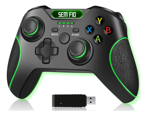 Controle Xbox One Sem Fio Joystick - Cor Preto