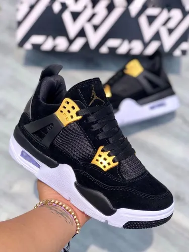 Zapatos Jordan Amarillo Con Negro Jordan Kids Tenis Air Jordan