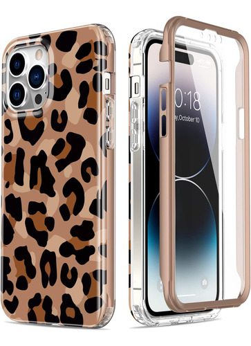 Funda Esdot Para iPhone 14 Pro C/cubre Pant Leop