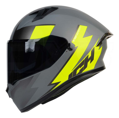 Casco Moto Ich 503dv Integral Rufy Gr Sm Sun Visor