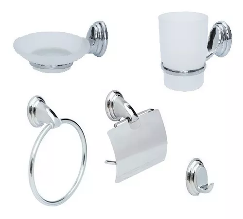  Juego de accesorios de baño de estilo europeo 5 piezas cerámica  baño suministros de baño ligero lujo accesorios de baño conjunto de  accesorios de baño conjunto de accesorios de baño 