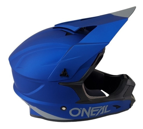 Capacete Motocross Trilha Motainbike Oneal Serie 1 Azul