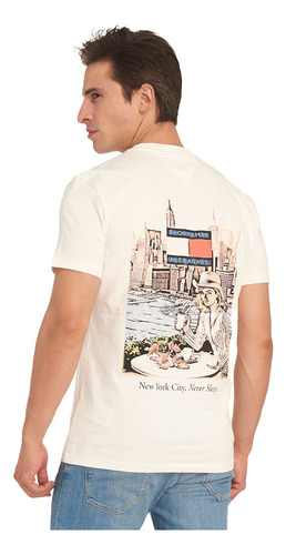 Tommy Hilfiger Playera Estilo De Hombre Dm0dm21345