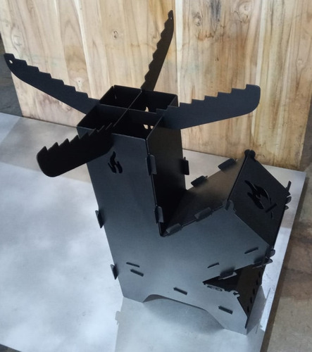 Rocket Stove, Fogão Foguete, Fogão A Lenha Portátil, Lazer