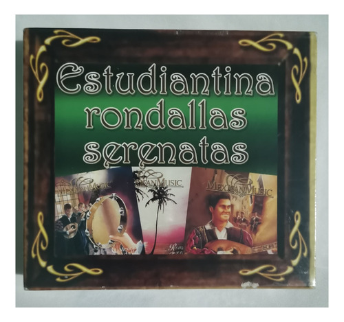 Estudiantina Rondallas Serenatas Colección 3 Cd's Originales