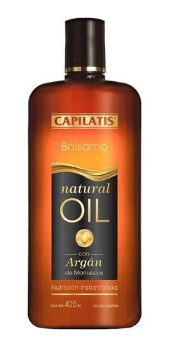 Capilatis Bálsamo Repara Nutre Lineal Natural Oil 420ml