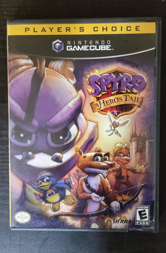 Spyro A Hero Tail - Juego De Nintendo Gamecube