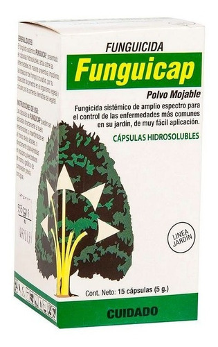 Funguicap Capsulas X30u Funguicida Sistémico Plantas Jardin