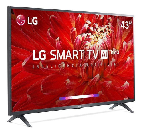 Imagem 1 de 3 de Smart Tv Full Hd LG 43  43lm6370psb