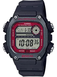 Reloj Casio Iluminator Deportivo Dw-291h-1bv