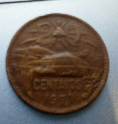 Moneda De 20 Centavos Mexicanos De ,1971, Buen Estado