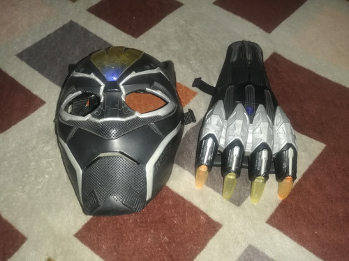 Juguetes Mascara Y Garra De Black Phanter (de Uso) (Usado)