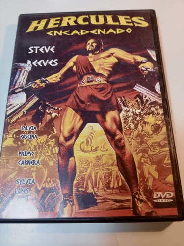 Hércules Encadenado Película Original Dvd, Gladiador Lea
