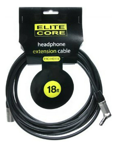 Cable Extensión Auriculares Trs-xlrm 18 Pies.