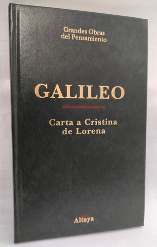 Carta A Cristina De Lorena Galileo Ed Altaya