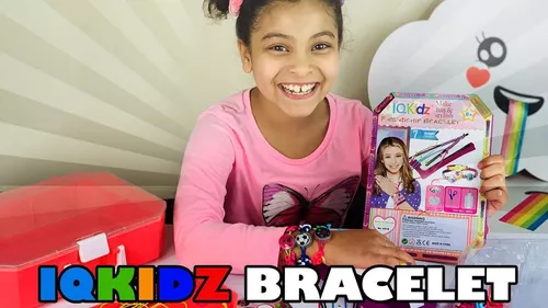 IQKidz Friendship Bracelet Maker Kit - Making Bracelets Craft Toys for  Girls Age 8 - 12 yrs, Cool Birthday Gifts for 7, 9, 10, 11 Years Old Kids,  New 2020 Travel Activity Set