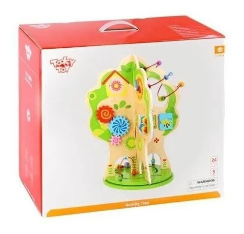 Imagem 2 de 4 de Árvore Pedagógica Giratoria - Tooky Toy