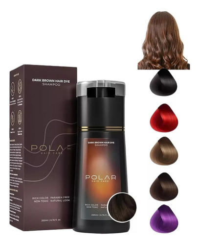 ChampĂș Colorante Para El Cabello Polar, Cuidado Del Cabello