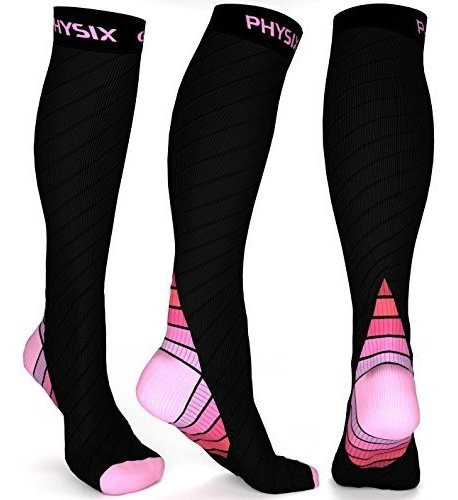 Physix Gear Calcetines De Compresión Para Los Hombres Y De L