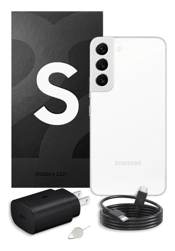 Samsung Galaxy S22 Plus 256 Gb 8 Gb Ram Blanco Con Caja Original (Reacondicionado)