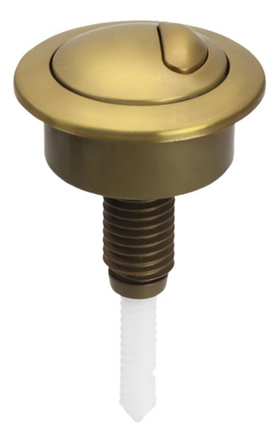 Accesorios De Baño Con Botón Pulsador Oro 8,7 Cm X 4,8 Cm