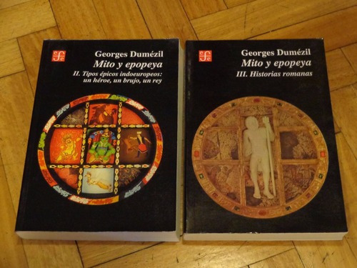 Georges Dumézil. Mito Y Epopeya. Tomos Ii Y Iii. Nuevo&-.