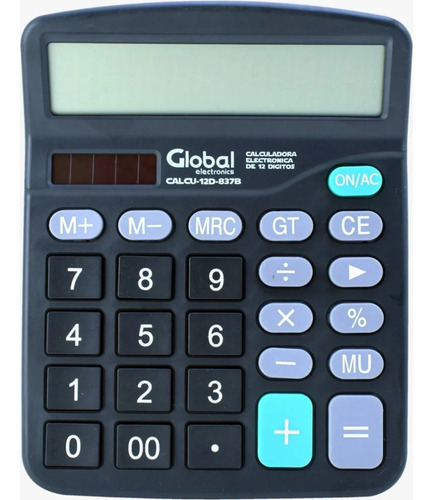 Global Calculadora 12 Digitos Calcu-12d-837b