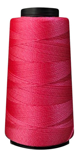 Linha Seda Polipropileno Liza Grossa 500m Tricô Crochê Moda Cor Pitaya