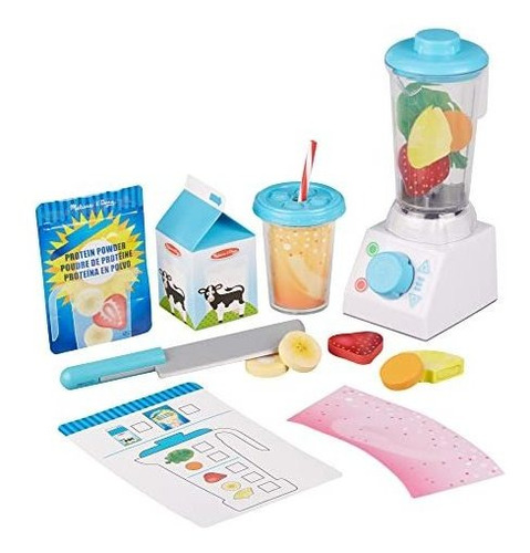 Melissa Amp; Doug Smoothie Maker Blender Set Con Play 59g5d